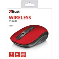 Мышь Trust Aera (красный) фото 4